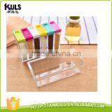 Creative Transparent Plastic Condiment Box Kitchen Storage Box thumbnail-6