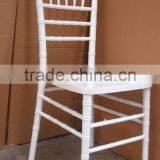 Banquet White Wood Chiavari Chair With Cushion for Sales thumbnail-1