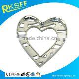 Unique Heart-shaped Beautiful Original Color Belt Buckle ob Hot Selling thumbnail-5