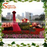 Hot Sale Aritificial Plant Statue Outdoor Decoration Artificial Plant Statue