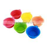 Fashion Silicone Collapsible Pet Supplies Pet Dog Kitten Feeding Water Feeder Travel Bowl Dish Feeder Dogs Dog Shop thumbnail-4
