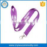 Best Selling Eco-friendly Silk Printed 100% Cotton Recycled Lanyard Strap thumbnail-1