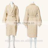 100% Cotton Terry Bathrobe Hotel Robe,100% Organic Cotton Hotel Bathrobe,nightwear Gown thumbnail-1