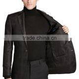 High Quality Business Casual Men Suits Formal Blazer Neck Designs thumbnail-5