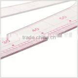Kearing Sanwich Line Scale Rules 1:5 Red Ink Transparent Ruler #8515 thumbnail-3
