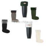 Windproof Kids & Adult Polar Fleece Fur Rain Boot Liners Factory thumbnail-5
