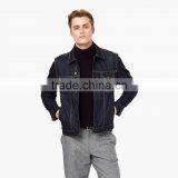 Classic Blue Wholesale Denim Jacket Men New Fashion Wear thumbnail-1