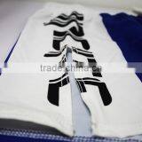 BLUE AND WHITE PRINTED MMA SHORTS WITH HIGH QUALITY AND FASHION DESIGN thumbnail-6