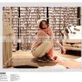 2016 Hot Sales Europe Style Yarn Scarf Female Winter Lovers Long Design Thickening Winter Thermal Knitted Solid Color Male thumbnail-6