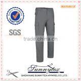 2016 Custom Fashion Breathable Casual Cotton High Quality Multi Pocket Mens Cargo Pants With Side Pockets thumbnail-4