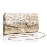 Fashion Golden Small Party/wedding Bags Diamonds Purse Day Clutches Chain Shoulder Bags Women Cluthes thumbnail-3