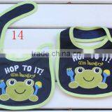 Smile 3D Frog 100% Cotton Baby Bibs thumbnail-1