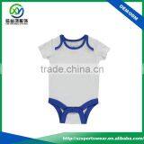 High Quality Cotton Infant Jumpsuits , Contrast Color Sport t Shirt thumbnail-2