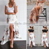 2017 Latest Fashion OEM Sexy Women Summer Printed Long Maxi Skirt for Wholesale thumbnail-1