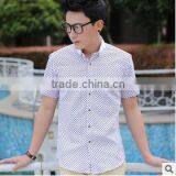 Latest Shirt Designs for Men 2016 Fancy Custom Elongated Printed Hawaiian Short Sleeve T-shirt thumbnail-6