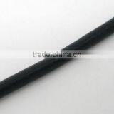 High Quality Black Round 2.5mm Real Leather Jewelry Cord thumbnail-2