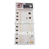 High Quality Sun&Branch Pattern Gilding Water Transfer Printing Waterproof Paper Temporary Tattoos Sticker thumbnail-2