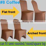 FACTORY SUPPLY 100pcs per Lot BIG DISCOUNT WHITE Spandex Chair Cover for Weddings Banquet Chair Cover thumbnail-6