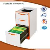 Fenglong High Quality 3 Drawers Mobile Steel Pedestal Cabinets thumbnail-5