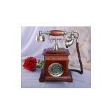 Solid Wood Antique Telephone*KMT-3106A