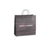 Twisted handle Kraft paper CYMK color Offset Printed Paper Carrier Bags