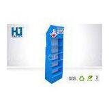 Customized Foldable Cardboard Counter Top POP Displays CMYK Offset Printing