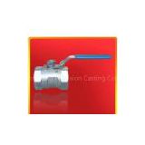 1 piece ball valve