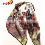 PRINTED POLYESTER SCARF thumbnail-5