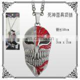 New Style Hot Kurosaki Ichigo Mask Bleach Necklace Wholesale Fashion Anime