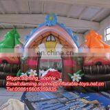 Outdoors Inflatable Garden Park Entrance Arch Wall for Sale