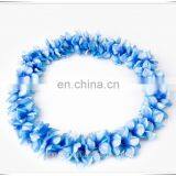 Blue Hawaiian Flower Lei Wedding Flower Garlands Flower Strings Decoration thumbnail-4