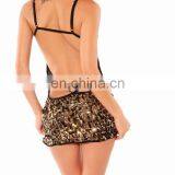 Sexy Women Sequin Evening Dress,sequin Gold Dress thumbnail-5