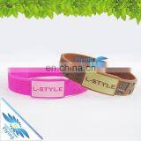 Cheap Custom Silicone Name Brand Fashion Jewelry Thin Cool Rubber Bracelet thumbnail-6