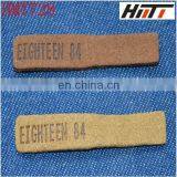 Denim Garment Faux Leather Zipper Puller