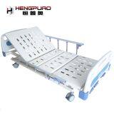 Medical Equipment Comfortable Full Size 3 Cranks Manual Patient Beds thumbnail-2