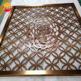 China Manufactory Luxury Customized Colorful Laser Cut Metal Decorative Wedding Restaurant Wall Divide thumbnail-4