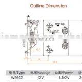 12 вольтный постоянный двигатель для лебедки мощностью 1,6 кВт и крутящим моментом 6 Н·м thumbnail-6
