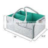 Hot Selling Soft Felt Baby Diaper Caddy Organizer thumbnail-5