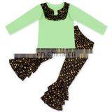 Cute Girl 3 PC Christmas Reindeer Girl Ruffle Pants Outfits thumbnail-5