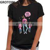 Super Mom Mother's Day Theme Print Stylish Round Neck Personality Slim Short Sleeve T-shirt thumbnail-3