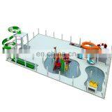 Outdoor Water Park Equipment Water Leisure Fiberglass Aqua Park Slide
