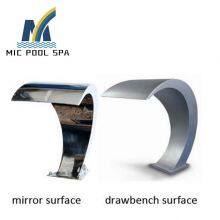 Outdoor Fountain Stainless Steel Swimming Pool Waterfall For Garden Water Blade Waterfall thumbnail-3