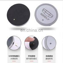 Led Water Coaster Water Glass Atmosphere Light Sticker for Geely Atlas Coolray mk Cross Emgrand GS GL Styling Accessories thumbnail-3