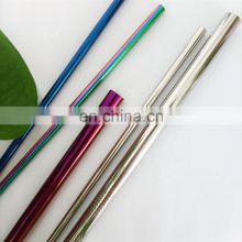 kind of stainless steel straw aisi 304 grade stainless steel straws logo