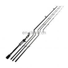 1.98m 2.1m 2.4m 2.7m Double-section Carbon Lure Fishing Rod With Straight Handle