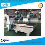 Multifunctional Jinan Hobby 3d Cnc Router Carving Machine Aluminum t Slot Table 3d Wood Cnc Engraving Machine for Wholesales thumbnail-2
