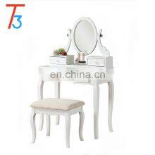 Modern Mirror Dresser Furniture Dressing Table Set Makeup Desk