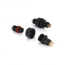 _L2A7587 M12-6P 母螺纹连接 公全螺丝连接