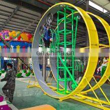 Hot Indoor and Outdoor Amusement Park Rides Fairground Unpowered 360 Degree Rotary Bicycle Rides for Sale thumbnail-5
