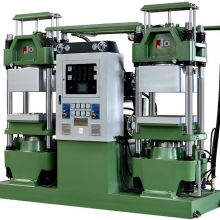 Medicine butyl rubber stopper compression molding press machine